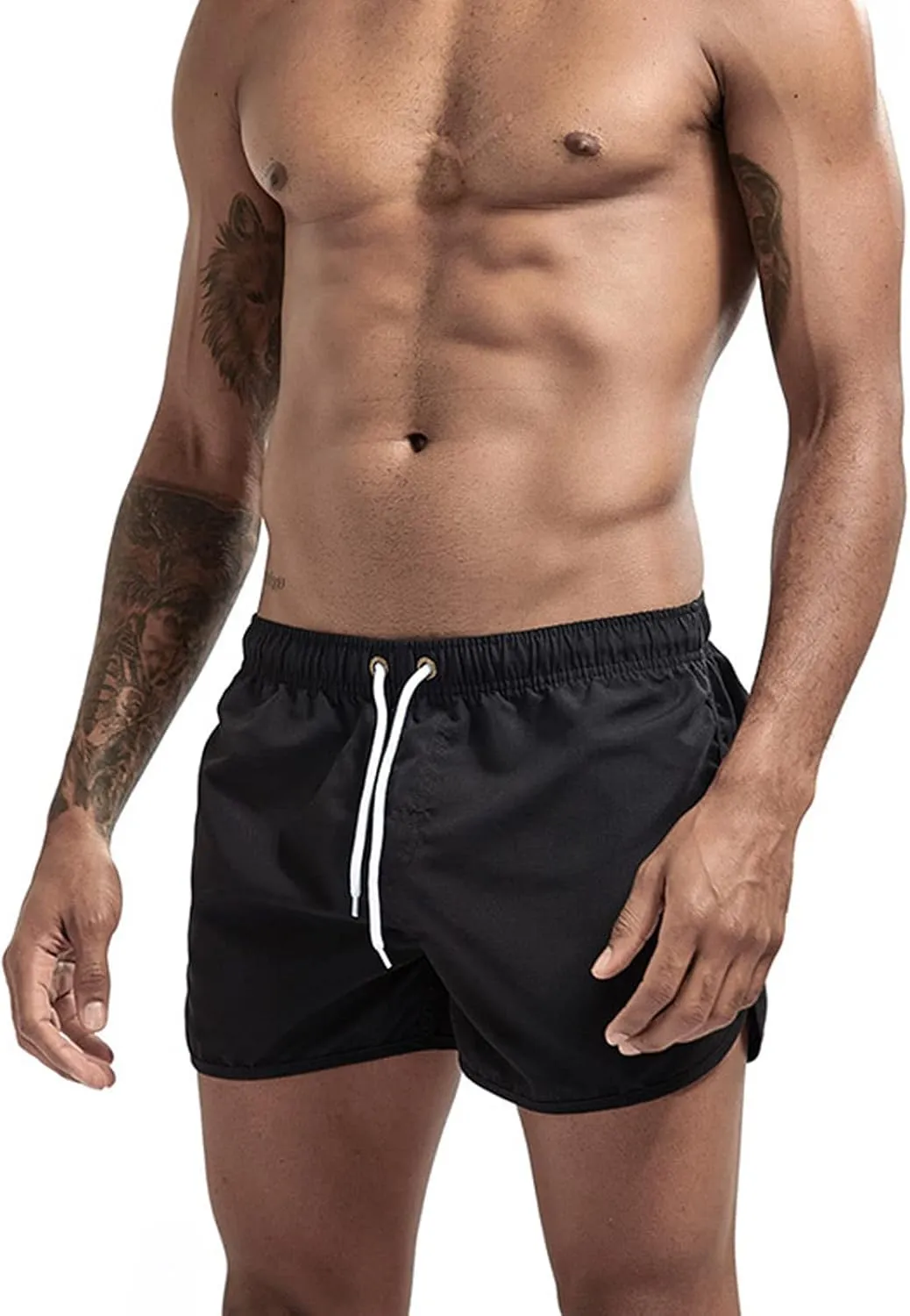 sandbank Men's 4" Running Shorts Lightweight Quick Dry Workout Shorts Athletic Gym Jogger Sweat Shorts with Pockets