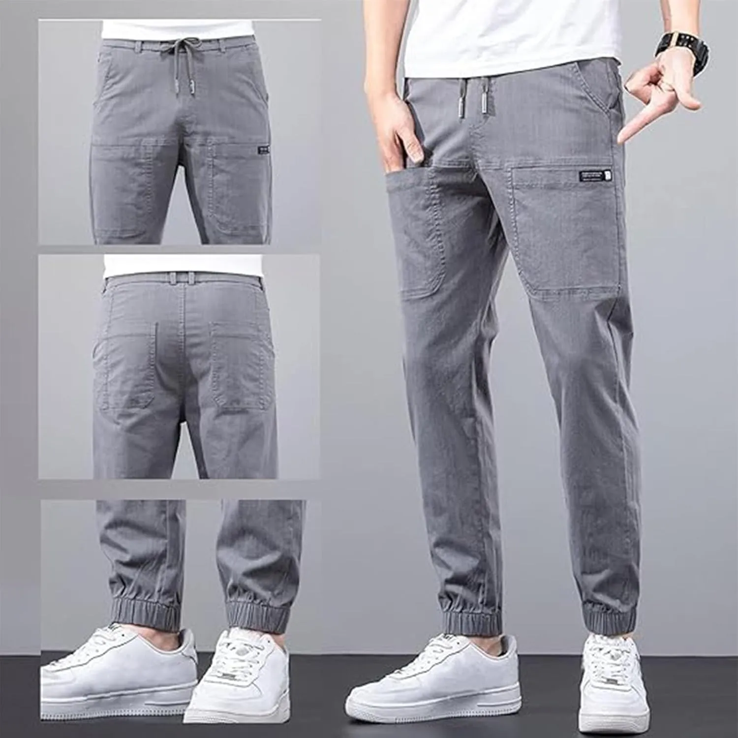 Sirmale Cargo Pants Men, Multipants - High Stretch Multi-Pocket Durable Cargo Pants