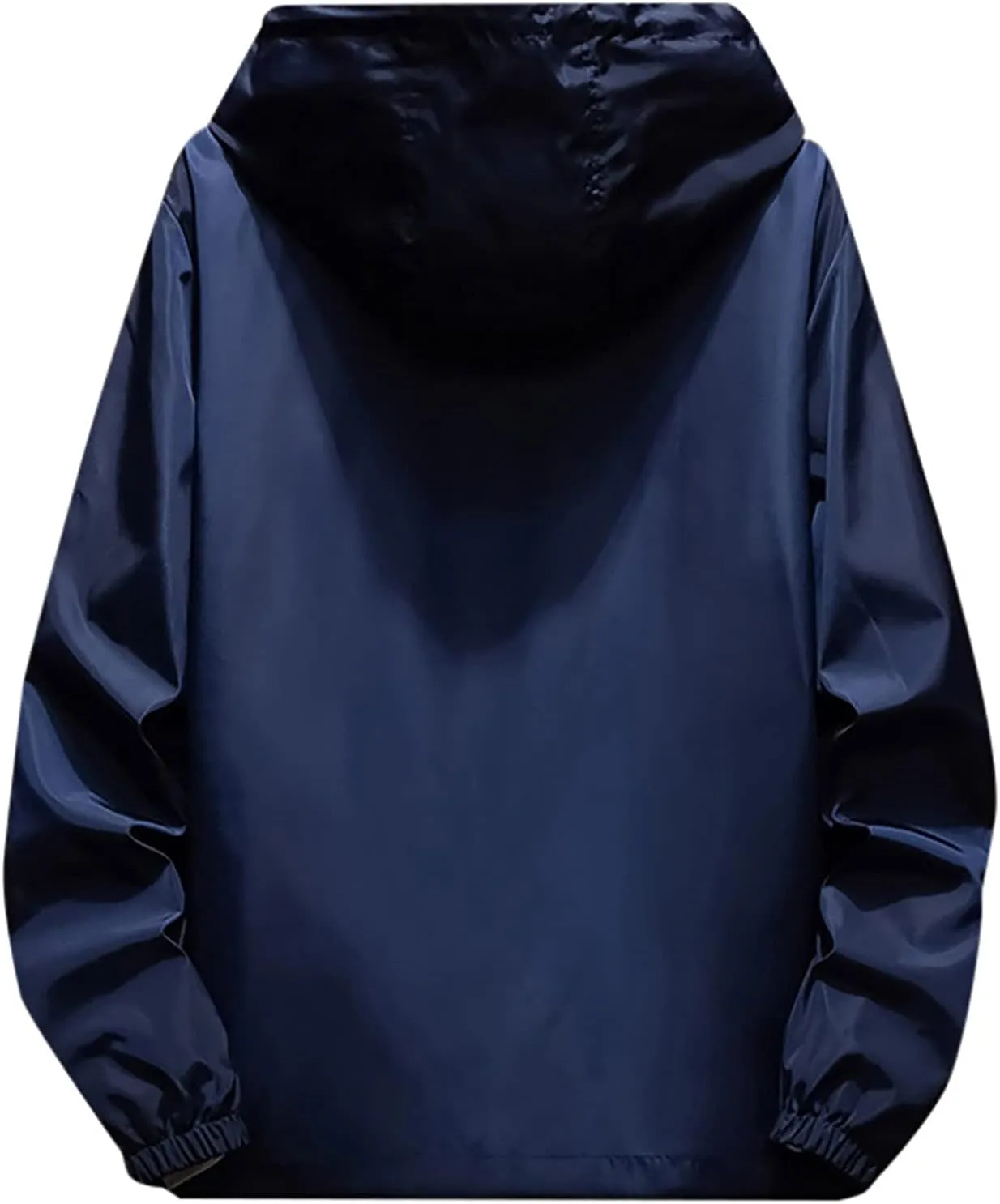 Windbreaker Jackets For Men Stylish Lightweight Long Sleeve Spring Fall Casual Zipper Waterproof Coats Mountain,M-7XL