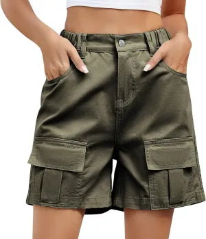 Womens Jean Shorts High Waisted Stretchy Ripped Denim Shorts 2024 Summer High Waist Distressed Denim Shorts Plus Size