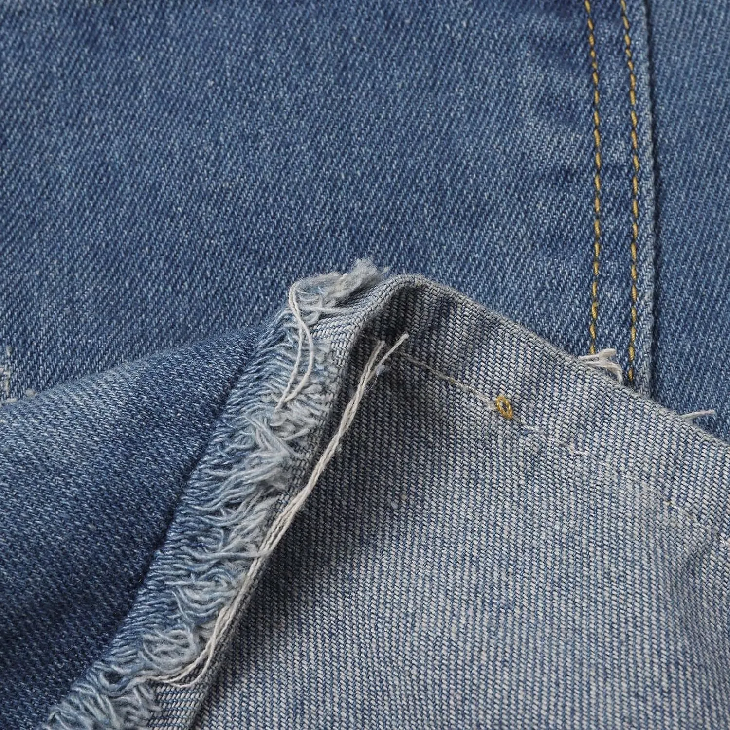 Womens Ripped Denim Shorts Mid Rise Stretchy Distressed Jean Shorts Casual Trendy Frayed Raw Hem Summer Mini Shorts