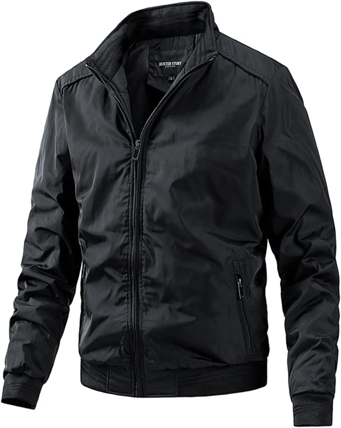 Ymosrh Men's Chamarras para Hombre Casual Lightweight Jacket Softshell Bomber Varsity Windbreaker Cool Jackets, XL-5XL