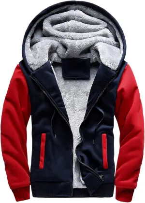 Ymosrh Sport Jackets For Men Men‘S Zipper Pullover Long Sleeve Hooded Sweatshirt Tops Blouse Mens Jackets