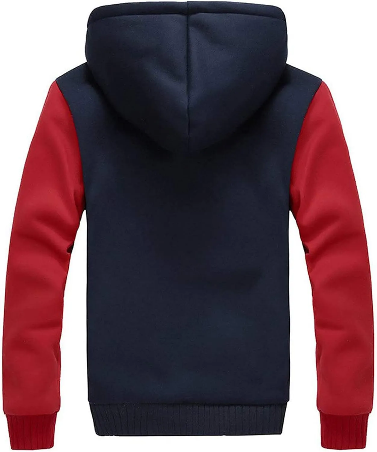 Ymosrh Sport Jackets For Men Men‘S Zipper Pullover Long Sleeve Hooded Sweatshirt Tops Blouse Mens Jackets